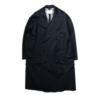 TOGA PULLA 2017 秋冬 日本製造 Oversized 風衣 LOOK31 TP72-FA238 38碼 黑色 ARCHIVES 外套 [二手] [TOGA PULLA ]