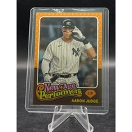** RAW MINT: Aaron Judge 2024 Topps Heritage New Age Performers Insert NAP-15**