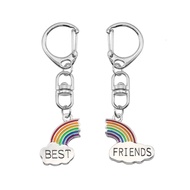 READY STOCK  Keychain Best Friend BFF Friendship Couple Boy Girl Gift