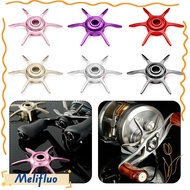 MELIFLUO Star Drag, 65mm Aluminum Six Star Brake Baitcaster Drag, Premium Accessory DIY Upgrade Alum