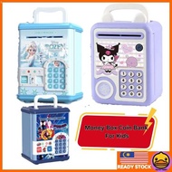 Kuromi FROZEN SPIDERMAN Money Box Coin Bank For Kids Girl Tabung Duit