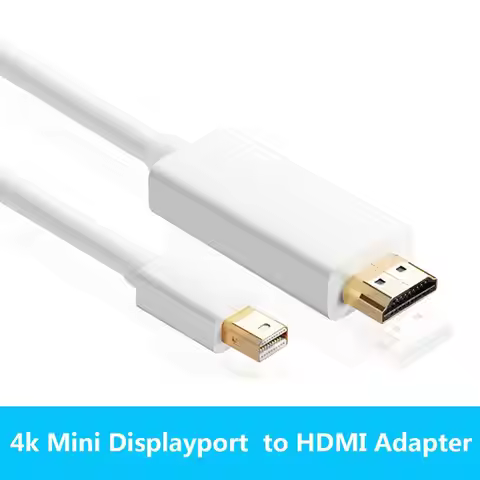 Mini Displayport to HDMI Cable 4K Thunderbolt 2 HDMI Converter For MacBook Air 13 iMac Chromebook Mi