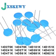 10pcs varistor piezoresistor 14D270K 14D470K 14D101K 14D151K 14D241K 14D271K 14D391K 14D431K 14D471K