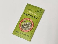 70年代古董Organ Needles衣車縫紉機針一包10枝 (香港集體回憶適合收藏家/香港歷史主題電影拍攝用)  狀態見圖賣出就冇 不設預留即買即有，土瓜灣mtr交收