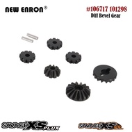 10T/16T Diff Bevel Gear Differential Gear Steel 106717 101298 for RC Car HPI XS Flux Bullet MT/ST 3.