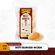 BERNARDI ROTI BURGER WIJEN 300GR ISI 6PCS BURGER BUNS WITH SESAME SEEDS