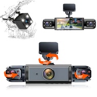 4 Channel Dash Cam 360° Car Camera