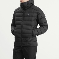 Outdoor waterproof mountain jacket bubble jacket thick jacket black couple jacket mountain ootd moto