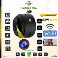 Spy IP Camera A9 Wifi HD 1080P Hidden Kamera CCTV Mini Cam Tersembunyi