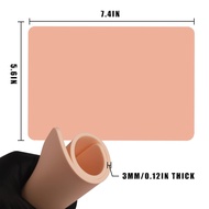 3mm Tattoo Practice Skins, CINRA Fake Skin Practice 10Pcs Tattoo Practice Skin 8x6" Double Sides Tat