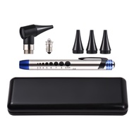 [LIS1] 2 in 1 Otoscope and Eyes Diagnostic Tool Kit with LED Light 4mm Replaceable Ear Tips Portable