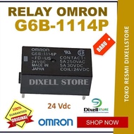 G6B-1114P -Fd-Us Omron Relay 24 Vdc Original Japan Pcb Relay 4 Pin Special Price