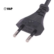 V&P 1Pc EU Power Cord EU AC Power Cable Figure 8 C7 To Euro Eu 2Pin AC Plug Power Cable Cord For PS4