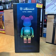 （旺角家樂坊17樓門市現貨）開封 Medicom Toy Be@rbrick Bearbrick U.F.O. 可發光 1000%