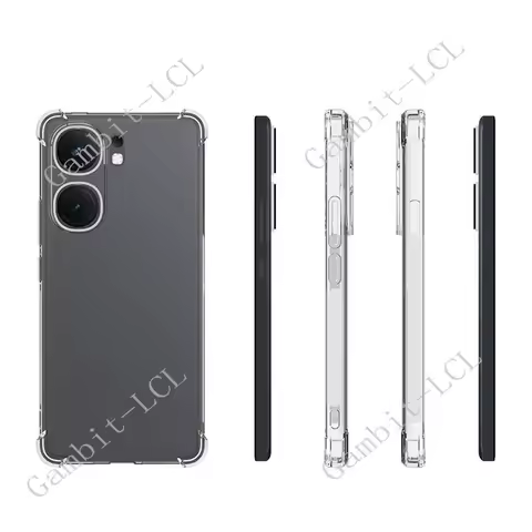 Anti-Falling Case For Vivo IQOO Neo 9S Pro Neo9 6.78" Soft Silicone TPU Original Shockproof Back Cov