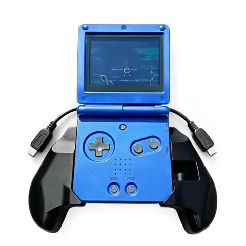 New For Game Boy Advance SP Grip Stand Holder Protective 3D printing Shell Case For Game Boy Advance