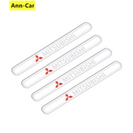 【Ann-Car】4PCS/SET Mitsubishi Car Door Handle Protector Cover Inner Bowl Anti Scratch Sticker Asx Outlander Xl 3 Lancer