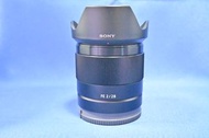 新淨 Sony 28mm F2 FE 全幅可用 輕巧大光圈 街拍 旅行一流 A7 A9 A1 A7C A7CR A6700