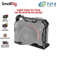SmallRig Light Camera Cage for Sony A7 III A7R III A9 Aluminum Alloy Cage Rig with Cold Shoe Mount f
