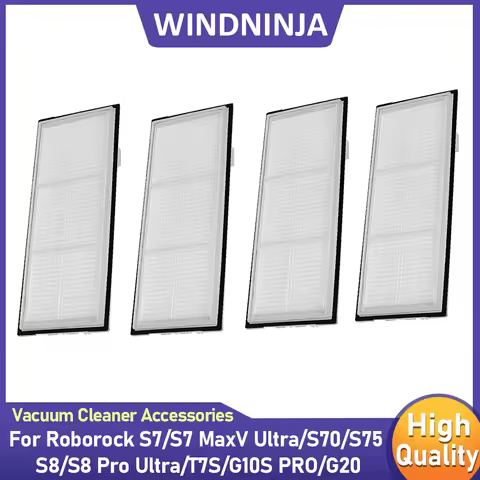 HEPA Filter For Roborock S7/S7 MaxV Ultra/S70/S75/S8/S8 Pro Ultra/T7S/G10S PRO/G20 Robot vacuum clea