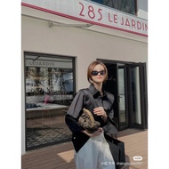 FENDI/FENDI New SHELL Clutch Double F Jacquard Cloud Bag Portable Dumpling Female Bag