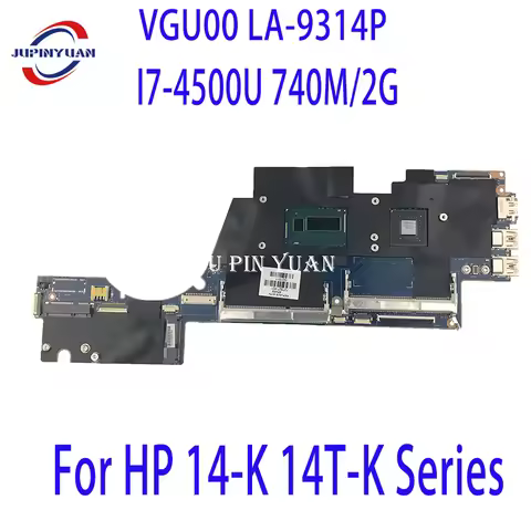 727527-501 727527-001 727527-601 VGU00 LA-9314P Laptop Motherboard For HP 14-K 14T-K Series with I7-