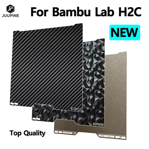 For Bambu Lab H2C Build Plate H2C Accessories Dual Side PEO PET PEI Flexible Steel Plate Print Platf