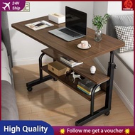 [in stock] bedside table removable simple table bedroom rental house household laptop desk bed study table rental MCYM