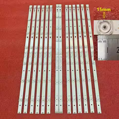 14pcs/set LED Backlight strip for MHDV5533-U4 JVC LT-55C550 LED55D08B-ZC14CG-02 LED55D07A-ZC14CG-02 