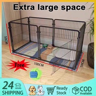 Dog Fence Extra Large Space Pet Playpen Easy Assemble Dog Cage DIY Pet Fence for Dogs Rabbits Little