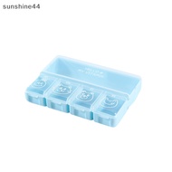 hin  Mini Cute Vitamin Holder Portable Pill Cases Medicine Tablet Storage Container Case Medicine Drug Box Pills Organizer nn