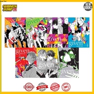 Manga Given (9 book series) by Natsuki Kizu