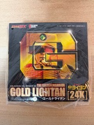 全新  ES合金DX - The Golden Warrior Gold Lightan 24K Gold Plated Ver.; ES Gokin DX Series 03 - 黃金俠（ 議價即 