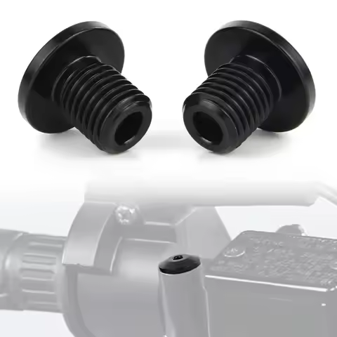 For Yamaha Husqvarna Ducati KTM Husqvarna ​Zero MV Agusta 2PCS M10x1.25 Left-Hand and Right-Hand Thr