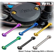 WR3 Titanium Tube Cap Bolt for WR3 & Brembo M4 x 45mm Cylinders