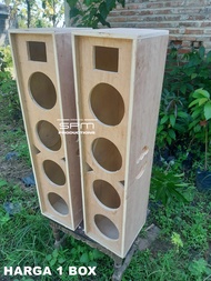 Box Speaker 6 inch Column isi 4 Speaker dan Tweeter