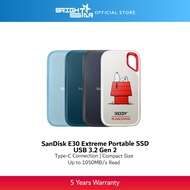 SanDisk E61 Extreme Portable SSD - 1TB / 2TB / 4TB