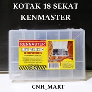 Multi-Purpose Box 18 compartments MK 03 Kenmaster - Mini Box MK 03 Kenmaster 18 Compartments - Tool 