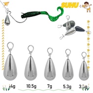SUHU Fishing Weight Sinker 3.5/5.3/7/10.5/14g Water Drop Tool Sports Entertainment Fishing Tackle