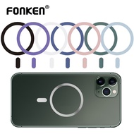 Fonken Phone Sticker For Magsafe For i-Phone 14 13 Pro Max Case Magnetic MagSafe Cover Wireless Char