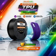Kingroon TPU Filament 1KG 1.75mm Flexible Rubber Filament | Soft Elastic Strong 3D Printer Filament