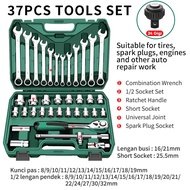 Isku Kunci Shock Set 121pcs 72gigi Toolkit Set Kunci Shock 1 Set Lengkap Kunci Sok Set