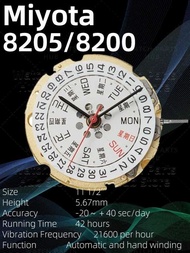 New Miyota 8205 Watch Movement 8200 Mouvement Automatic Movement 3 Hands Date At 3