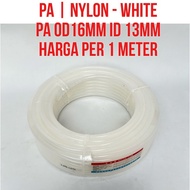 PA Nylon Tubing White Hose 16mm x 13mm OD 16mm ID 13mm Thickness 1.5mm Tube | PA16 Pneumatic Polyami