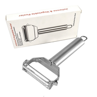Hai đầu thép không gỉ peelers dưa planer 2-trong-1 planer đa chức năng thiết bị gọt trái cây Peeler