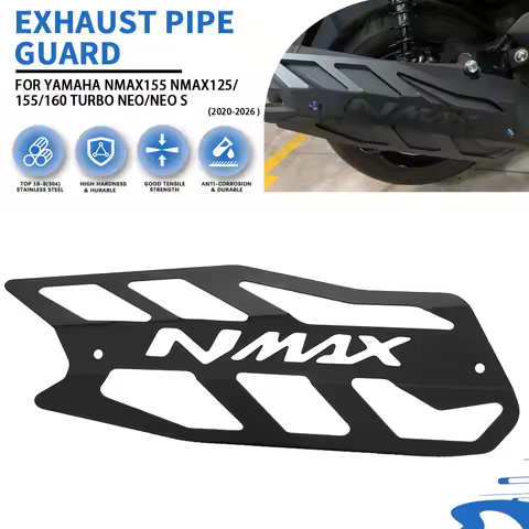 FOR Yamaha NMAX155 Nmax125/155/160 turbo NEO/NEO S Nmax160 2020-2026 2025 Exhaust Pipe Protective Co