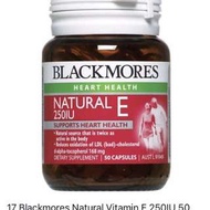 Blackmores Natural E 250IU