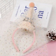 Gratis Ongkir - Aksesoris Rambut Anak / Bando Babyfriendly Manik / Bando Topi Mahkota Glitter