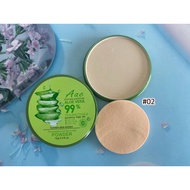 แป้ง AAC ALOE VERA POWDER 12g. พัฟว่านหางจระเข้