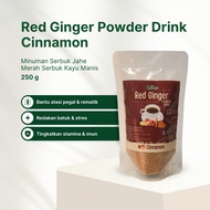 MERAH Instant Red Ginger Cinnamon Powder 250 grams / Warm Ginger Drink / Overcome Colds / Instant Dr